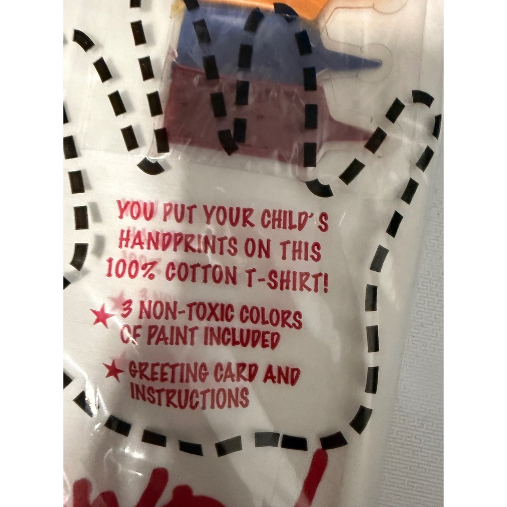 Hand-y Tees Best‎ Grandma and Grandpa Hands Down T-Shirt XL Craft Kit NWT - Picture 4 of 10